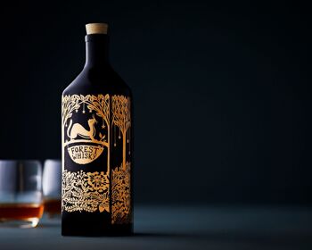 Forest Whisky Blend Number Nine - Distillerie forestière. Fabriqué par notre famille avec amour 2