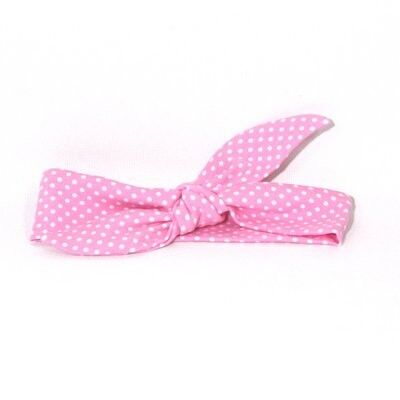Baby hair band KNOT light pink