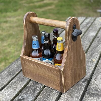 Rustic Beer Caddy