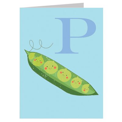 LTW16B Mini P For Peas Card