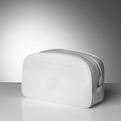 Lviii - caisse d'article de toilette petit/small toiletry case - white