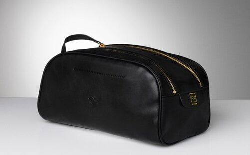 Xlii - caisse d'article de toilette grande/large toiletry case - black