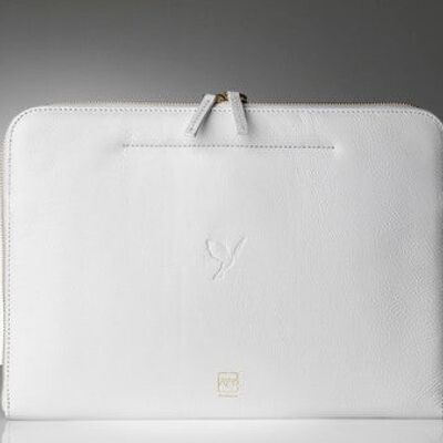 Xlvi - couverture de macbook/macbook cover - white