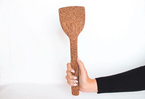 Espátula de madera de coco | Tamaño grande 33 cm