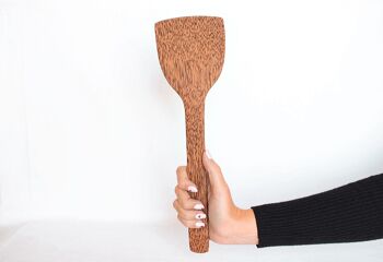 Spatule en bois de coco | grande taille 33cm 1
