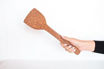 Spatule en bois de coco | grande taille 33cm 3