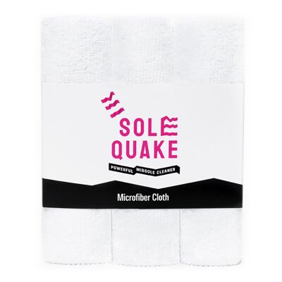 Solequake microfibre cloth - pack of 3.