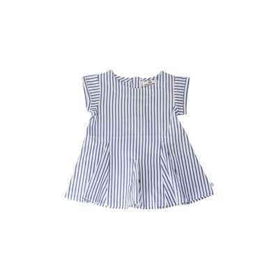 Gina Dress Navy stripes