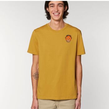 t-shirt coton bio orang-outan adulte - Stargazer 8