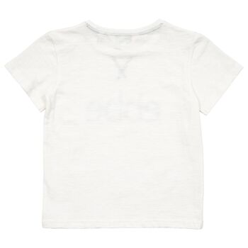 T-shirt Tanner Logo Blanc 2