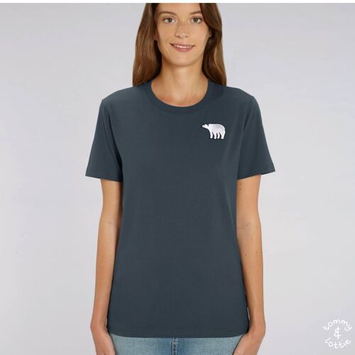 polar bear organic cotton t shirt – adults - India ink