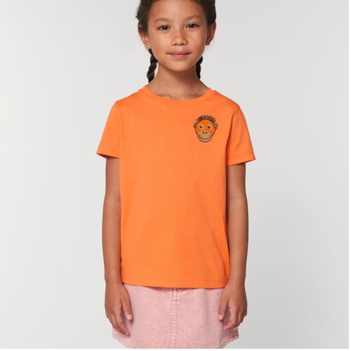 orangutan organic cotton t shirt – kids - Melon code