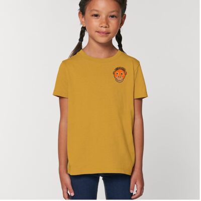 orangutan organic cotton t shirt – kids - Ochre