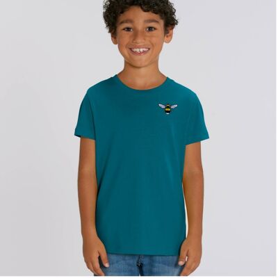 bee kids unisex organic cotton t shirt - Stargazer