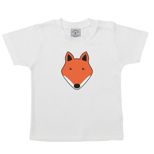 babies fox t shirt – short sleeve