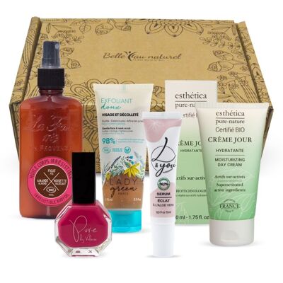 Box of 4 organic and French treatments "Divine temptation"