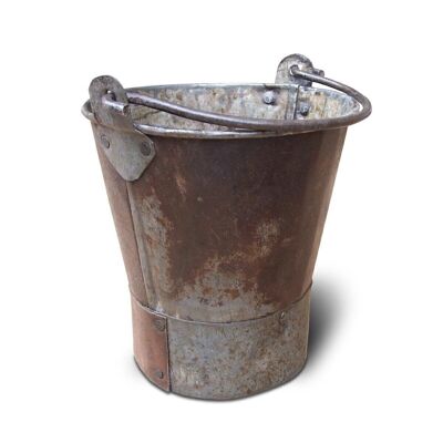 Iron bucket S - small metal bucket