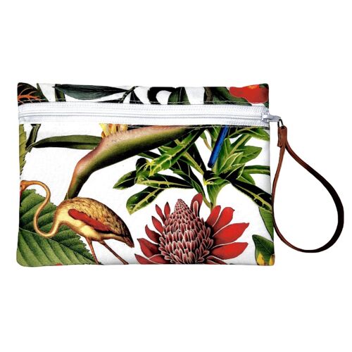Pochette M, Bora bora blanc