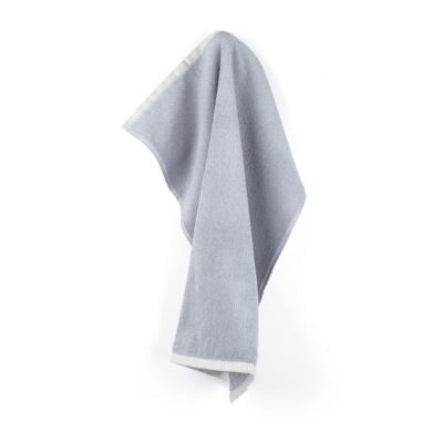 Kitchen Towel Solid Grey 6pcs