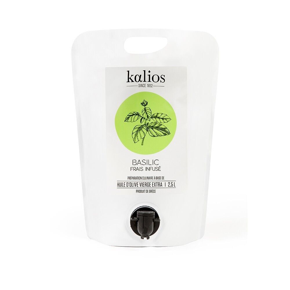 BULK - Basil Infused Olive Oil 2.5L