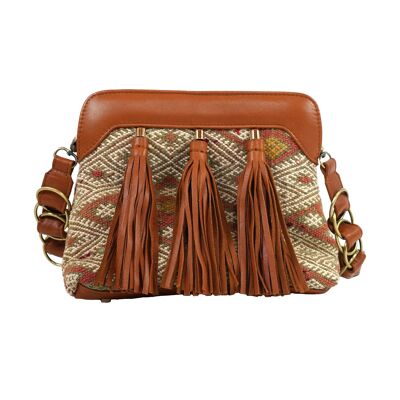 Souk Clutch Coñac/Kilim