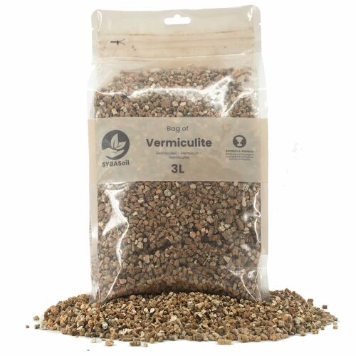 Vermiculite | 3L | Soil mix | Plant soil | Soil component