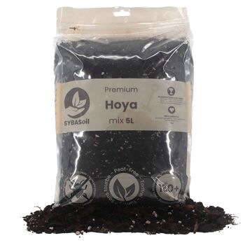 Hoya mélange | 5L | Pas de tourbe | Engrais organique | Mélange de terre | Sol végétal 1