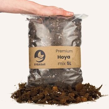 Hoya mélange | 5L | Pas de tourbe | Engrais organique | Mélange de terre | Sol végétal 2