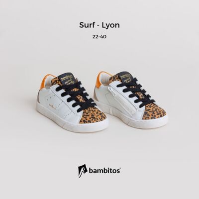 SURF - Lyon (baskets décontractées avec fermeture éclair à l'intérieur)