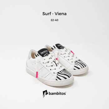 SURF - Viena (baskets décontractées avec fermeture éclair à l'intérieur) 1