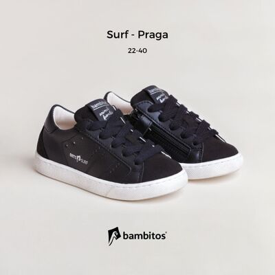 SURF - Praga (casual sneakers with zipper on the inside)