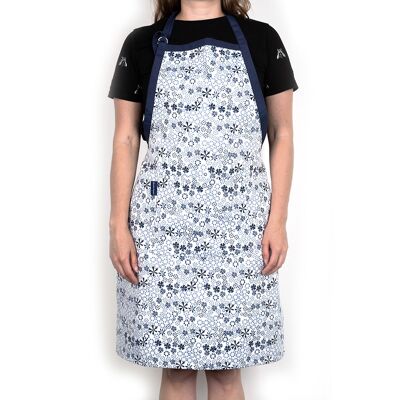 Apron Indigo Lace 2pcs