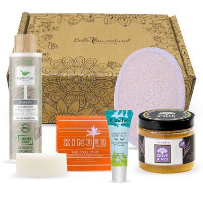Set of 5 Organic/Natural and French "Summer Escape" treatments
