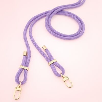 Mobile phone chain LILAC Snap Gold