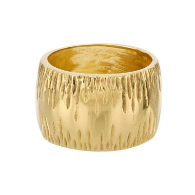 Ring „Adaja“ - bronze-gelb-vergoldet