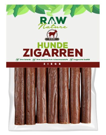 RAW Nature Dog Cigare avec Chèvre - 7 pièces 1