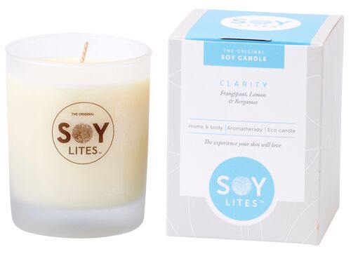 Pure GMO free Soy Candle Clarity  220ml