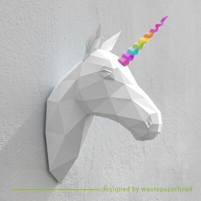 Paquete de bricolaje Unicornio – Arco iris