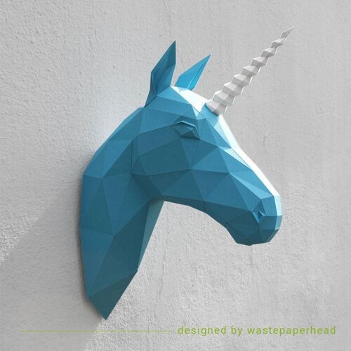 DIY Pakket Unicorn – Blauw