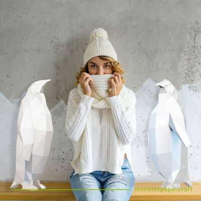 DIY-Paket Weiße Pinguine