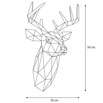 Kit DIY Tête de Cerf – Rose 2