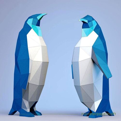 DIY Pakket Blauwe Pinguins
