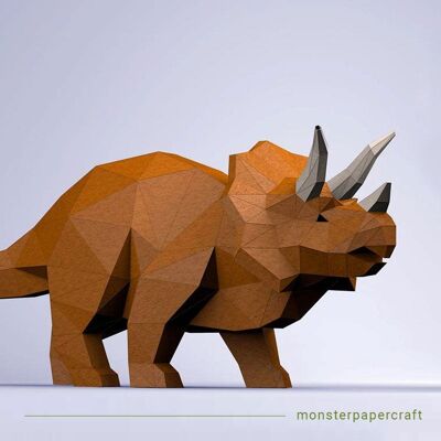 Kit DIY Dinosaurio – Triceratops