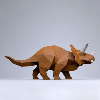 Kit DIY Dinosaure – Triceratops 4