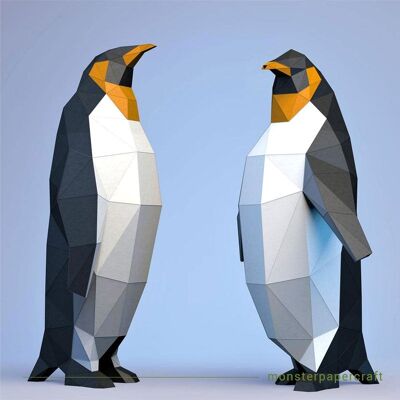 Paquete de bricolaje Pareja de pingüinos