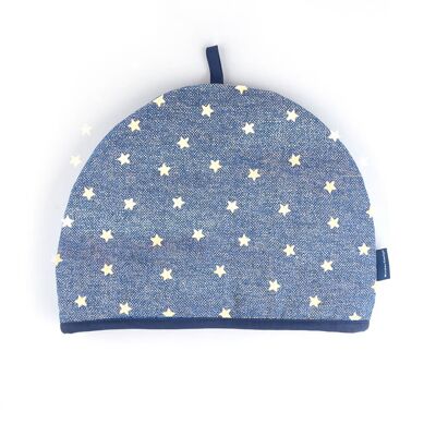 Tea Cozy White Stars 2pcs