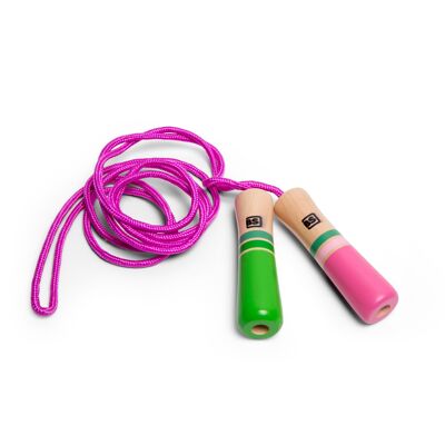 Corda per saltare rosa - gioco all'aperto - gioco attivo - bambini - BS Toys