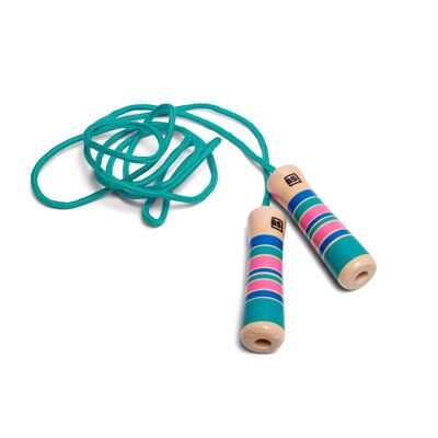 Saltar la cuerda Turquesa - juegos al aire libre - Juego activo - Niños - BS Toys