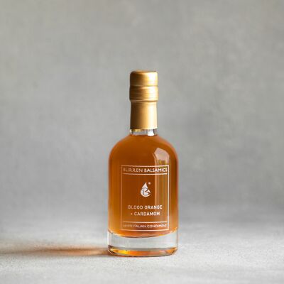 Condiment blanc de Modène infusé à l'orange sanguine et à la cardamome 100 ml