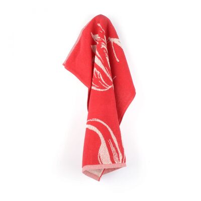 Kitchen Towel Tulips Red 6pcs